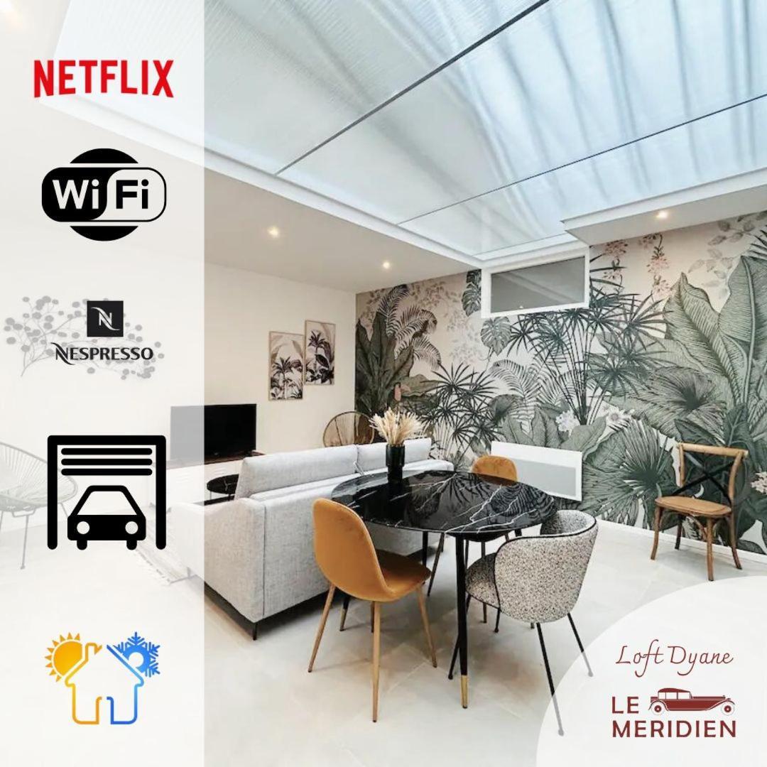 Loft Dyane - Le Meridien #Parking #Lave-Linge #Clim #Netflix ชาร์บอนนิแยร์-เลส์-แบ็งส์ ภายนอก รูปภาพ
